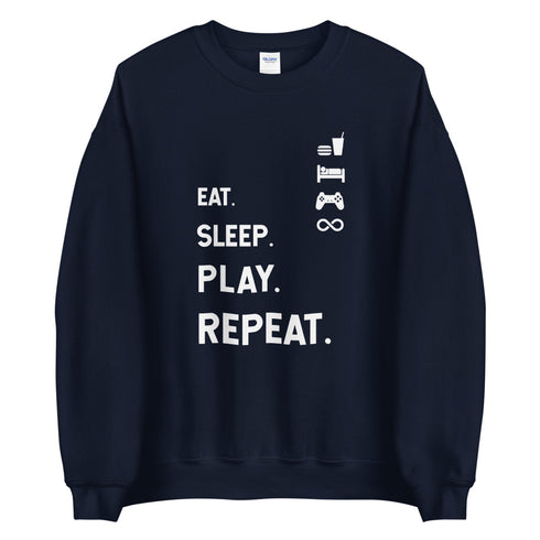 Eat Sleep Play Repeat Sweatshirt